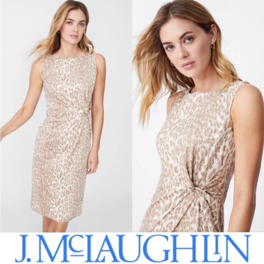 J. McLaughlin Lynda Faux Suede Dress